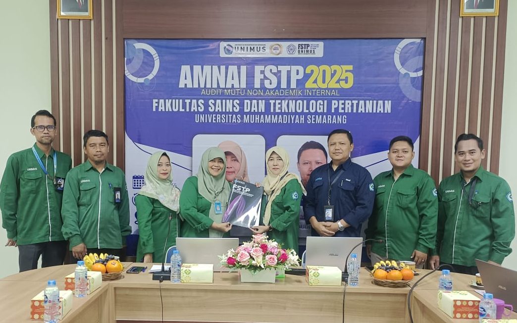 Read more about the article FSTP UNIMUS Laksanakan Audit Mutu Non Akademik Internal (AMNAI) 2025